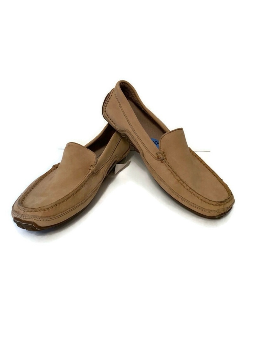 ROCKPORT NEW SHOES DRIVING MOCCASINS TAN SUEDE LEATHER Size 7.5